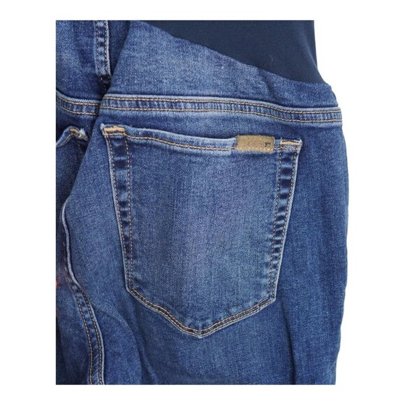 EUC‎ Joe's Maternity Flawless The Charlie High Rise Skinny Crop Jeans Size 27 - Picture 4 of 5